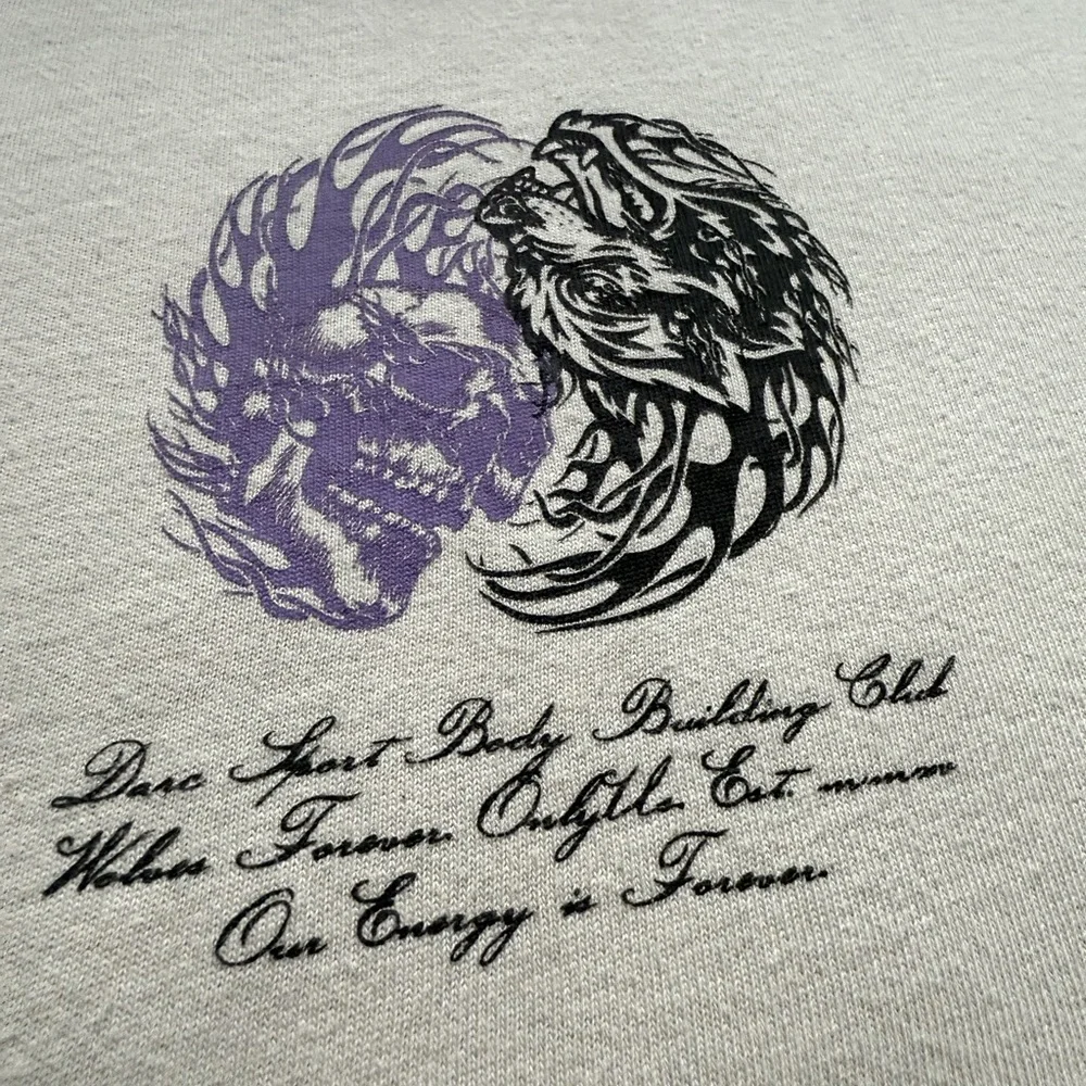 Darc Sport Men's NFGU T-Shirt tee Oversized medium OUR ENERGY IS FOREVER - Picture 5 of 5